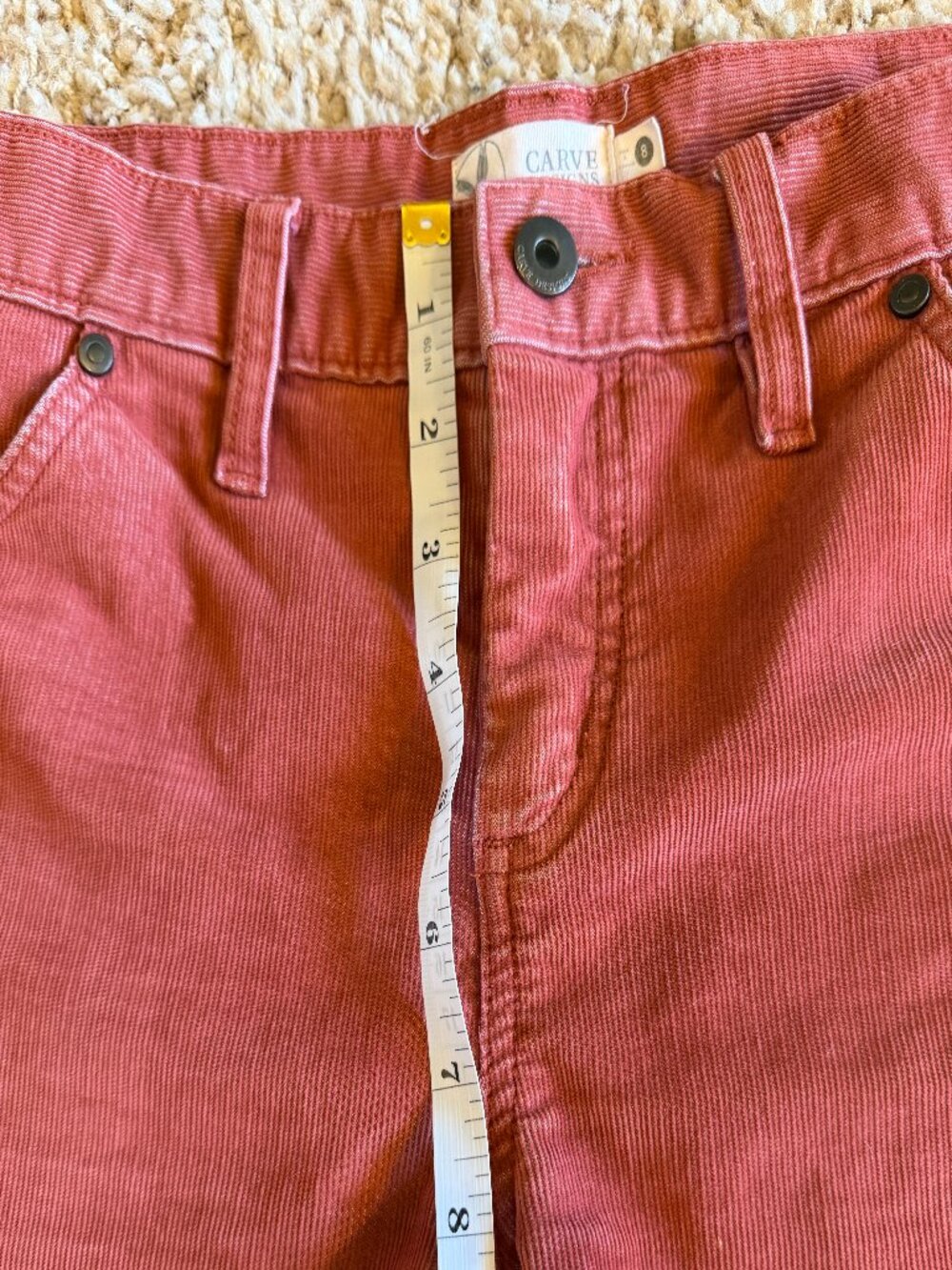 Carve Designs Oahu Corduroy Shorts - - Picture 6 of 9